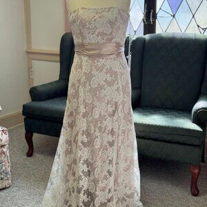Watters Lace Column Wedding Gown (NWT)